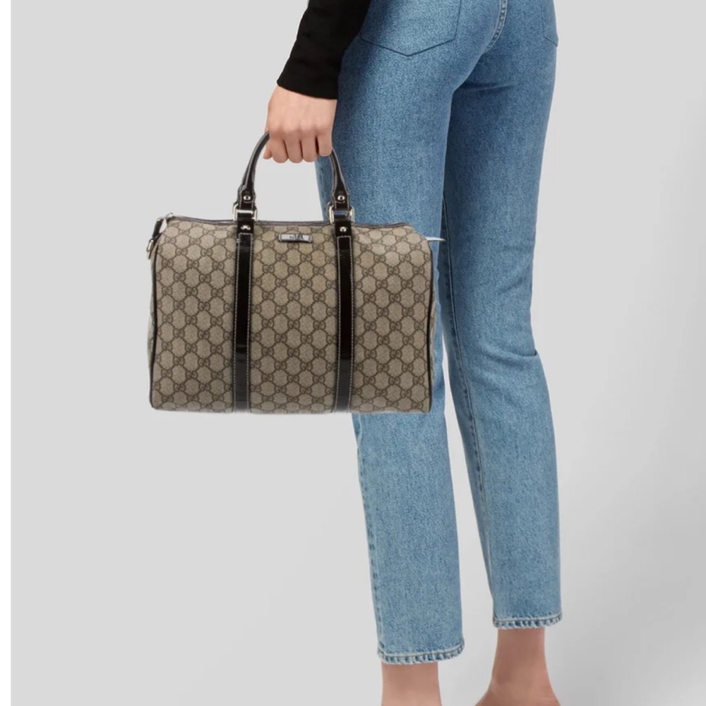 Gucci Beige and Brown Joy Boston project handbag 💥👍🥰READ DESCRIPTION PLS. - Picture 3 of 9